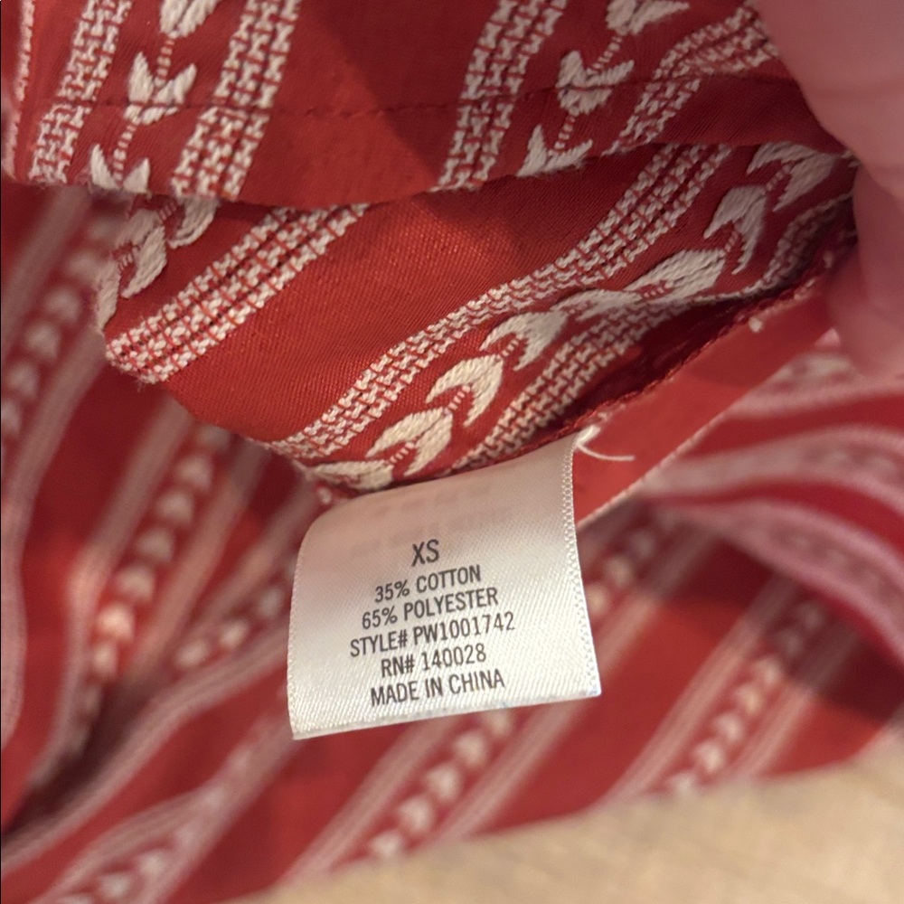 Embroidered print blouse cute - Picture 6 of 6